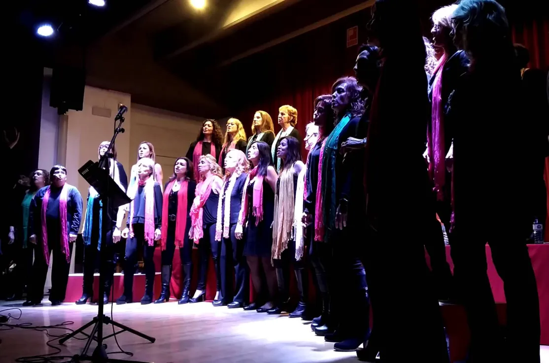 Concierto benéfico de gospel en Llinars del Vallès