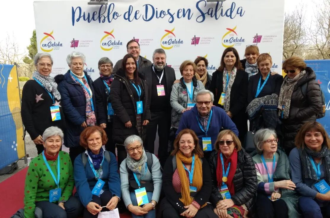 Representantes de Manos Unidas en el Congreso de Laicos 2020