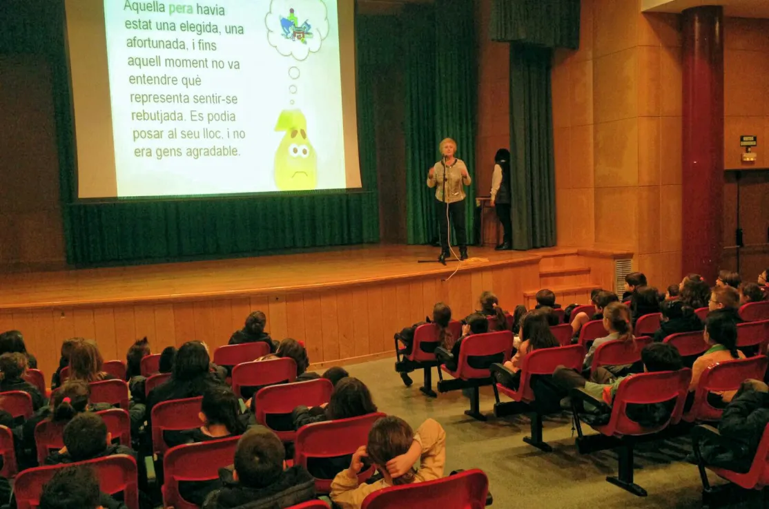 Cuentacuentos en el Col·legi Sagrat Cor del Vendrell