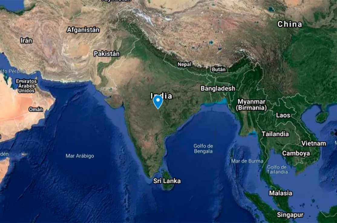 Mapa de los proyectos de emergencia contra el coronavirus en Asia