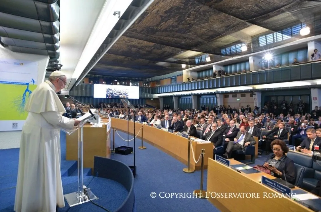 Francisco ante la FAO: un tirón de orejas a la comunidad internacional