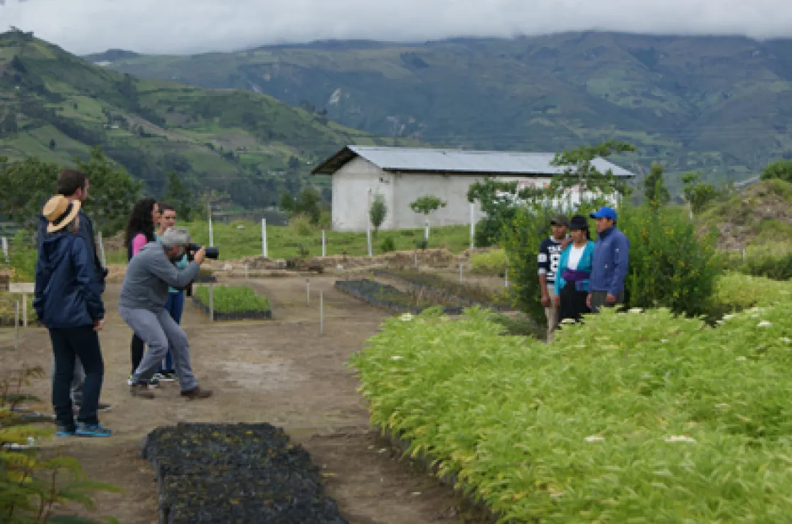 La Cooperación Española y El País visitan el trabajo de Manos Unidas en Ecuador