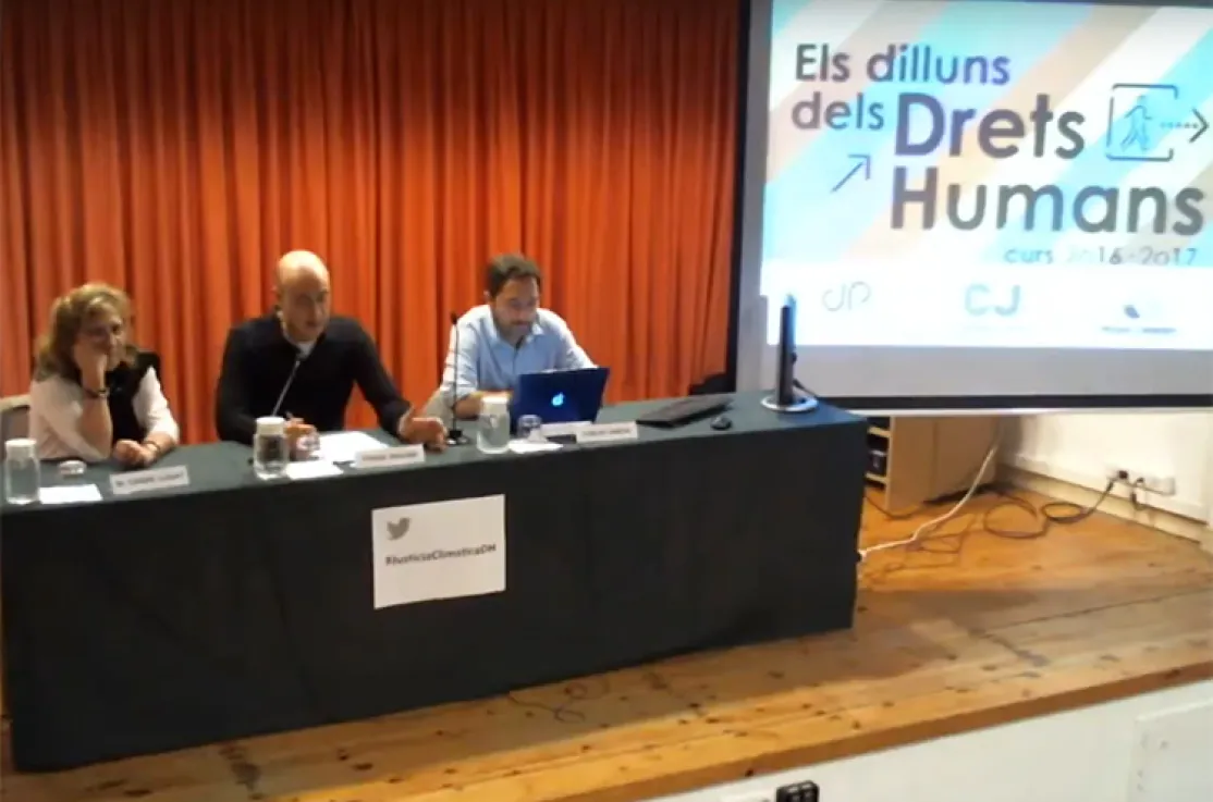 Debate sobre Justicia Climática