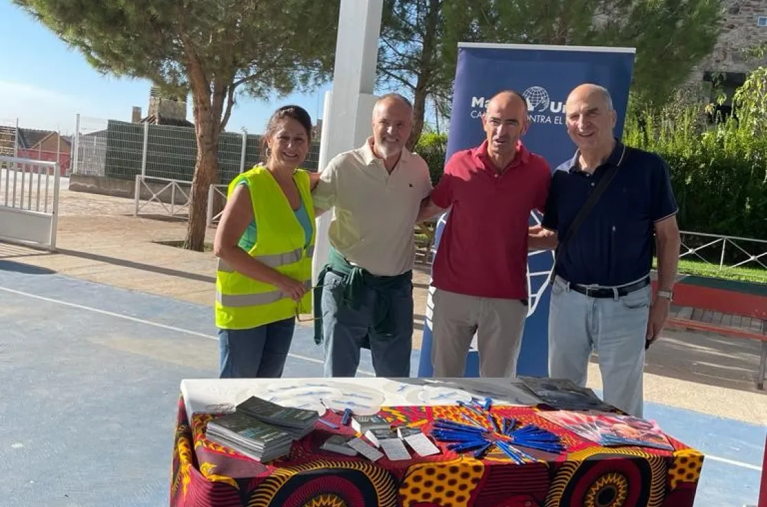 Voluntarios de Manos Unidas Madrid en el encuentro de ONGs de San Agustín de Guadalix