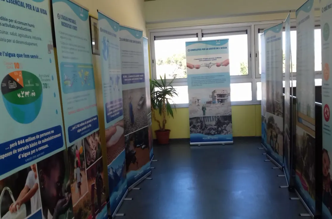 Exposición en Instituto Marta Mata de Salou