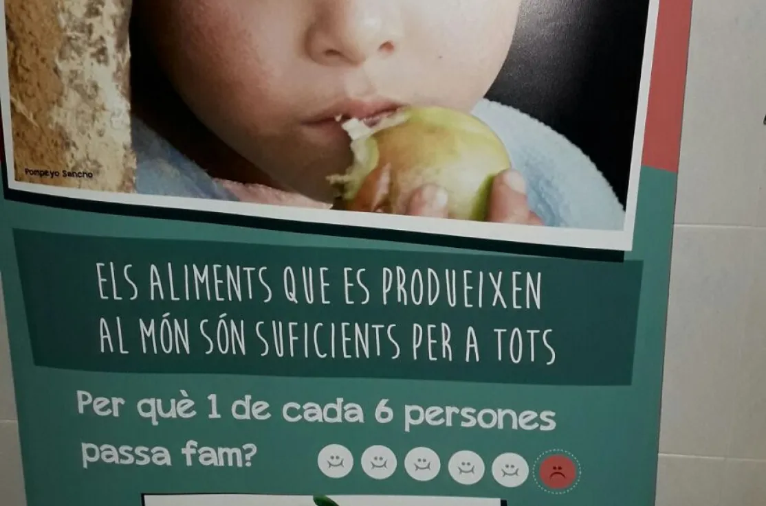 Exposición en el Colegio Cor de Maria de Valls