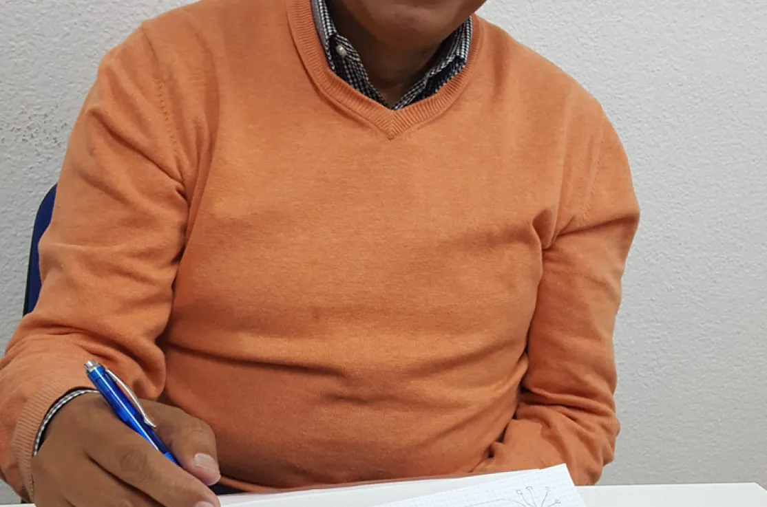 Félix Almendras, gerente de PROAGRO, socio local de Manos Unidas en Bolivia