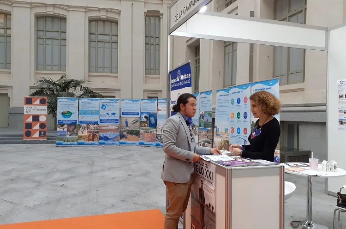 Manos Unidas en la Feria del Asociacionismo de Madrid 2019