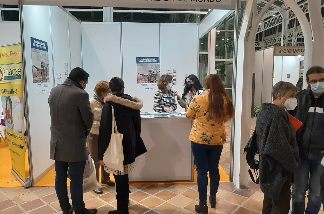 Manos Unidas en la III Feria del Asociacionismo de Madrid
