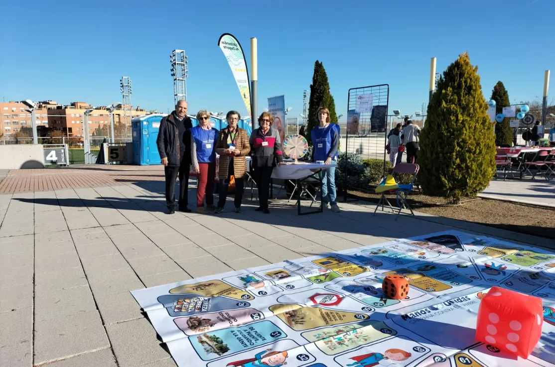 Voluntarios de Manos Unidas Madrid en la Fiesta de la Infancia de Alcobendas 2023