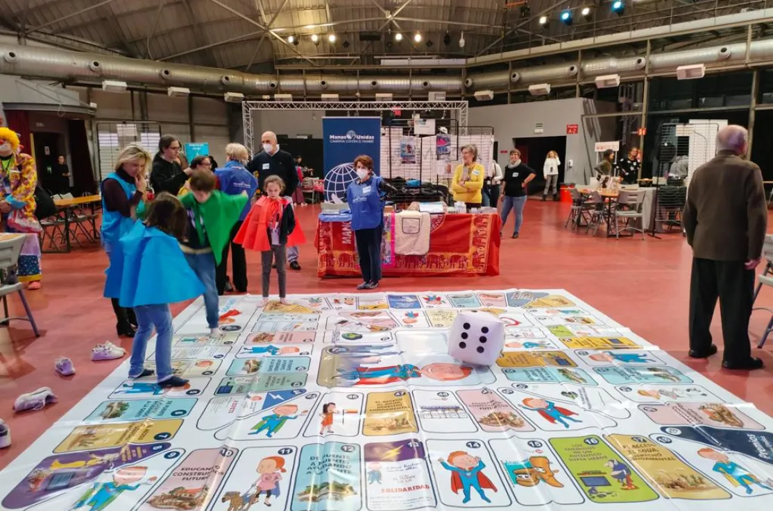 Manos Unidas en la Fiesta de la Infancia de Alcobendas 2022