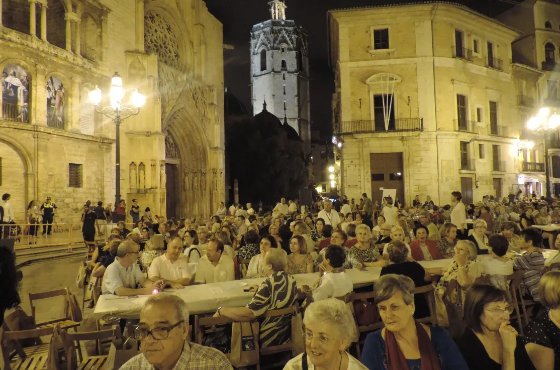La Cena del Hambre es un evento solidario con las personas que carecen de alimentos. 
