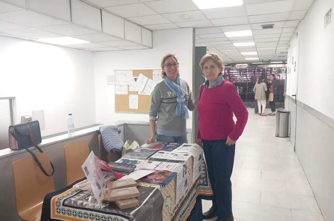 Voluntarias de Manos Unidas Madrid en el Foro IEB SOLIDARIO 2023