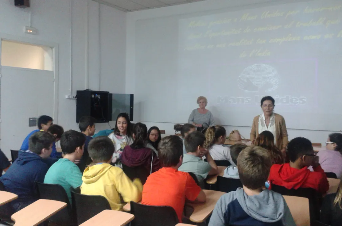 Charla en IES Tarragona