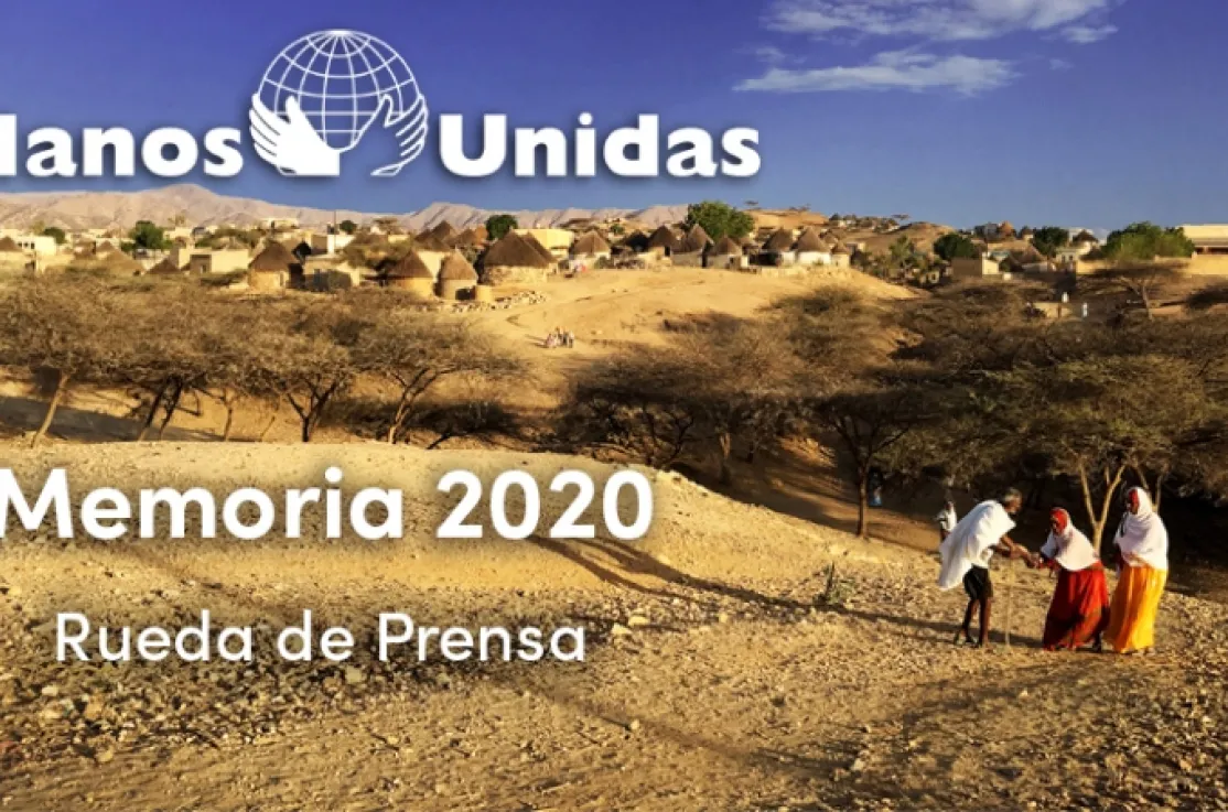Rueda de prensa de presentación de la Memoria 2020 de Manos Unidas