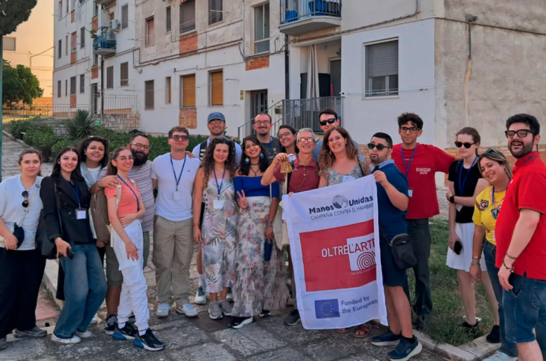 Jóvenes de España e Italia unidos por la sostenibilidad ambiental y la economía con alma gracias a la Unión Europea