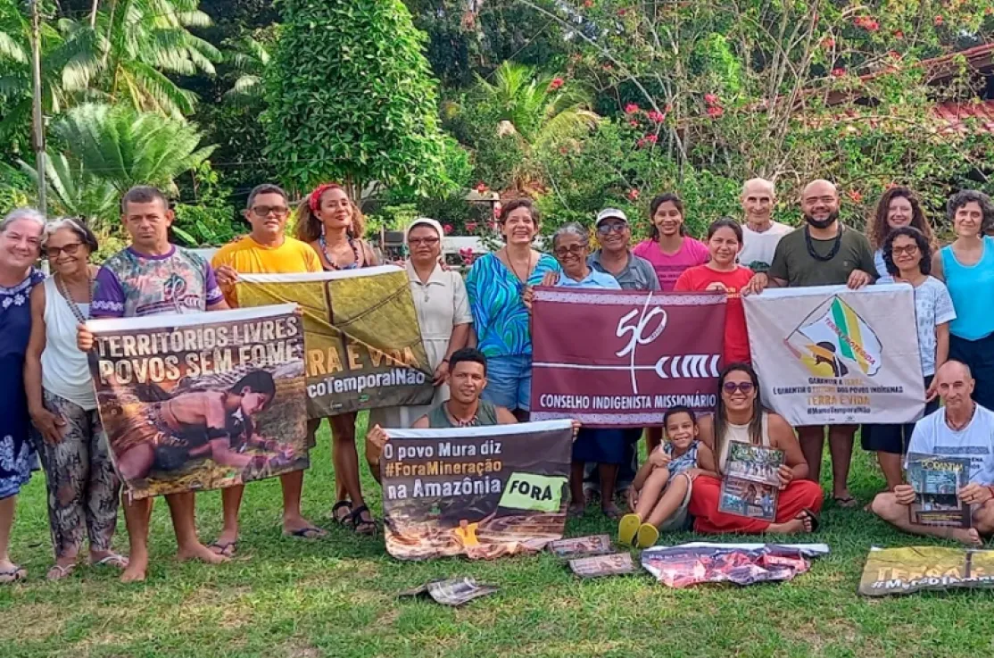 La minería y el cuidado de la Casa Común. Fotografía: CIMI Brasil