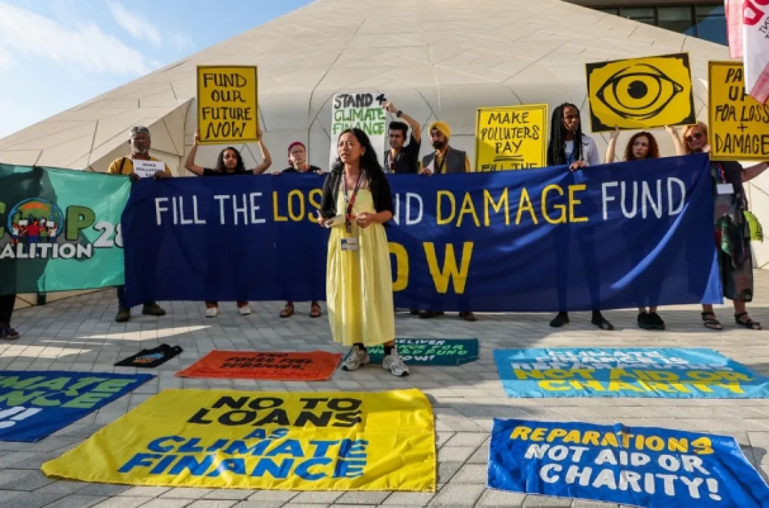 CIDSE pedirá respuestas ante la crisis climática en la COP29 . Fotografía: Mahmoud Khaled | CIDSE