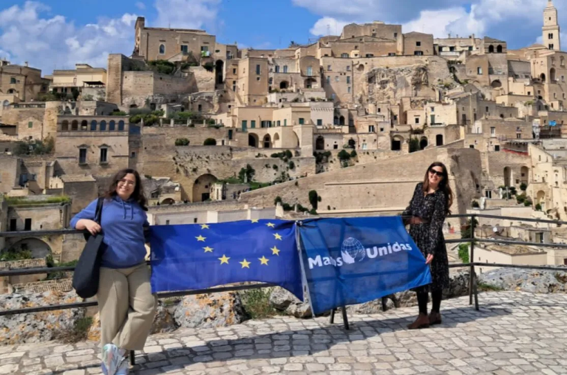 Participamos por primera vez en el programa europeo ERASMUS Plus. Fotografía: Manos Unidas
