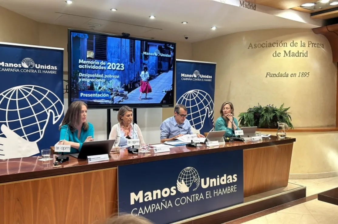 Manos Unidas ONG - Presentación Memoria 2023 - Imagen: Rosa María Granero