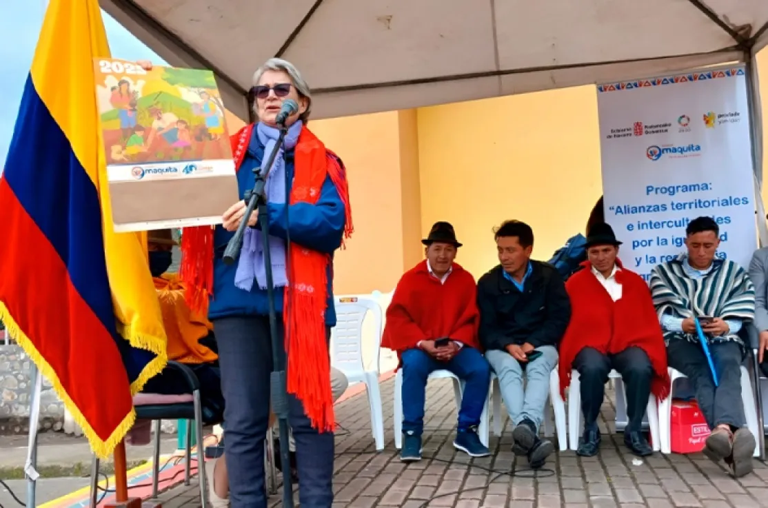 Ecuador herido: voces de un pueblo que transita entre la desesperanza y la lucha por la justicia. Fotografía: Fundación Maquita