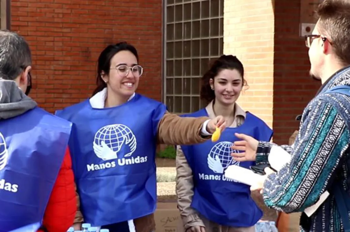 Voluntarios de Manos Unidas