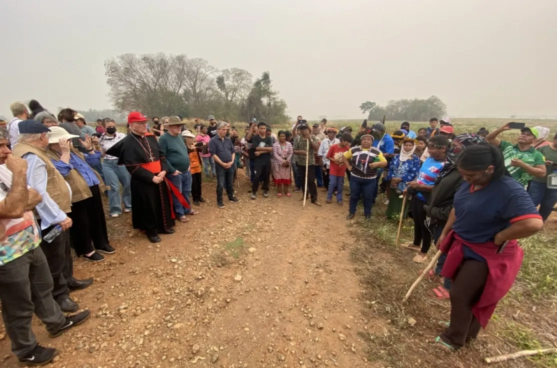 Pueblos indígenas guaraníes de Brasil. Foto: CIMI