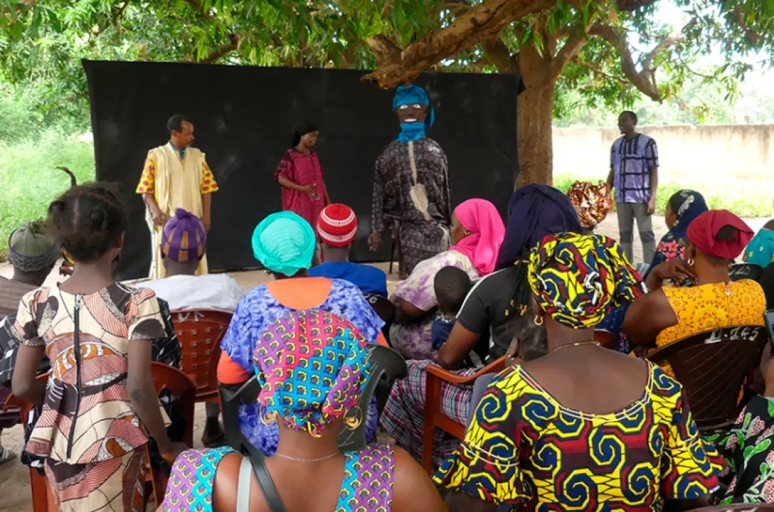Senegal: el teatro como herramienta de cambio en la Casamance. Fotografía: Cindy Jiménez