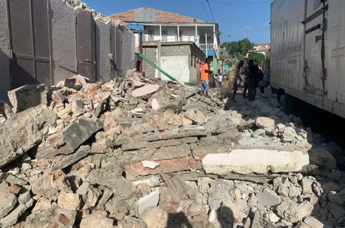 Terremoto en Haití. Foto: Manos Unidas 