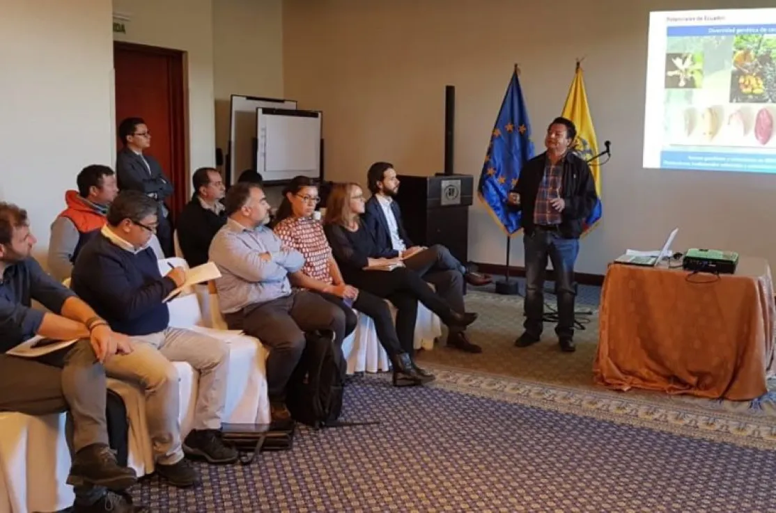 Foto César Cañate - Manos Unidas participa en la segunda reunión del grupo de trabajo de Desarrollo Productivo de Actores Europeos en Ecuador