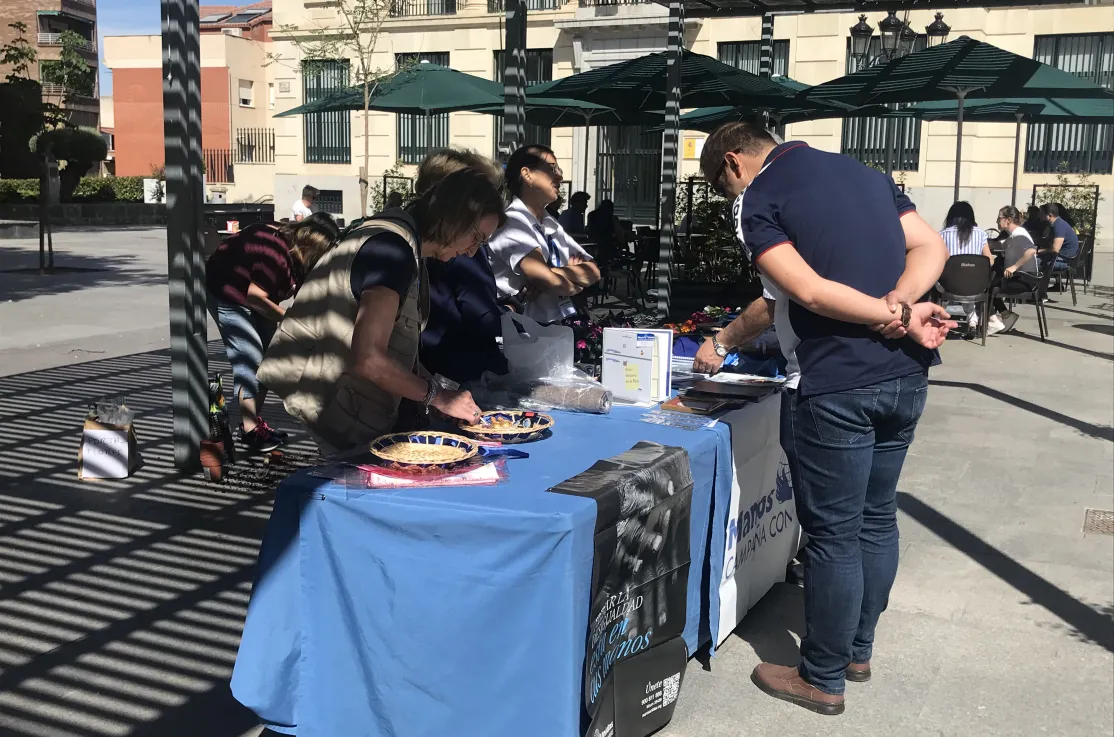 Rastrillo Solidario 6-7 de mayo Plaza del Jardinillo. Organizado Manos Unidas.