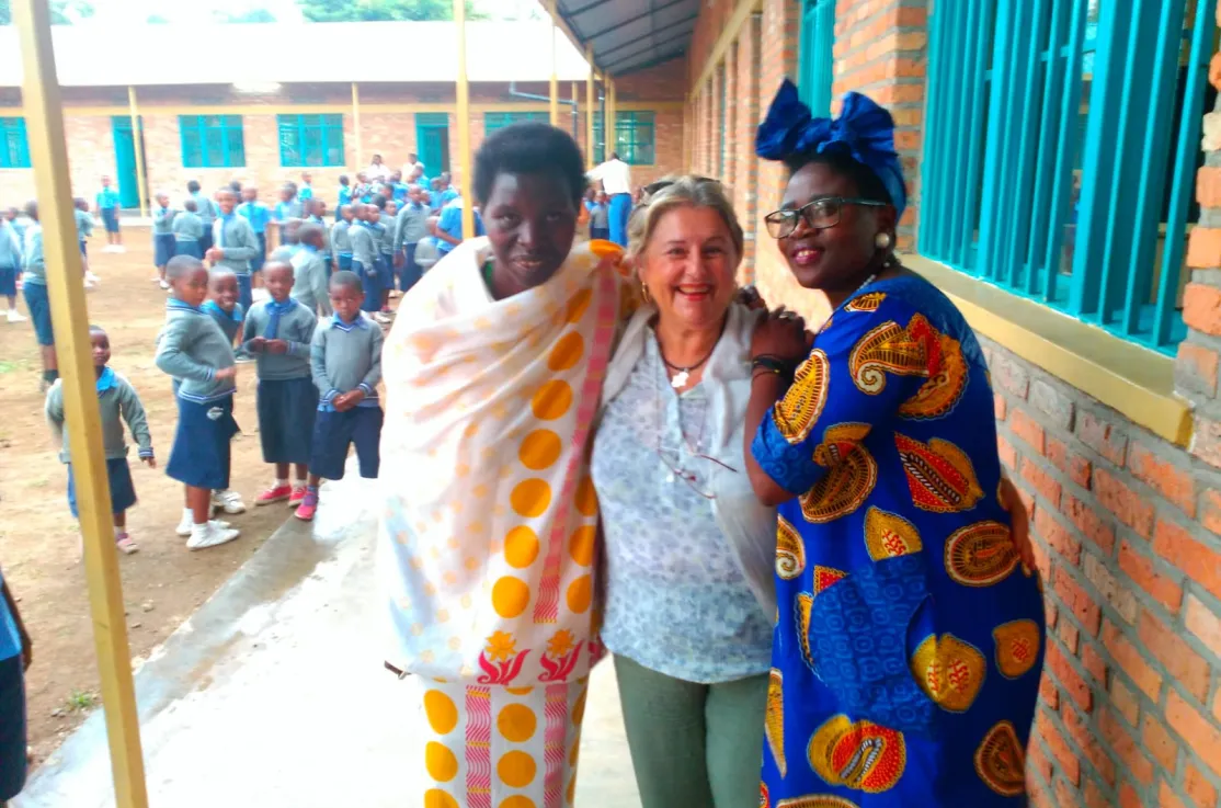 Ana Ruiz ha realizado su viaje de formación con Manos Unidas a Ruanda.