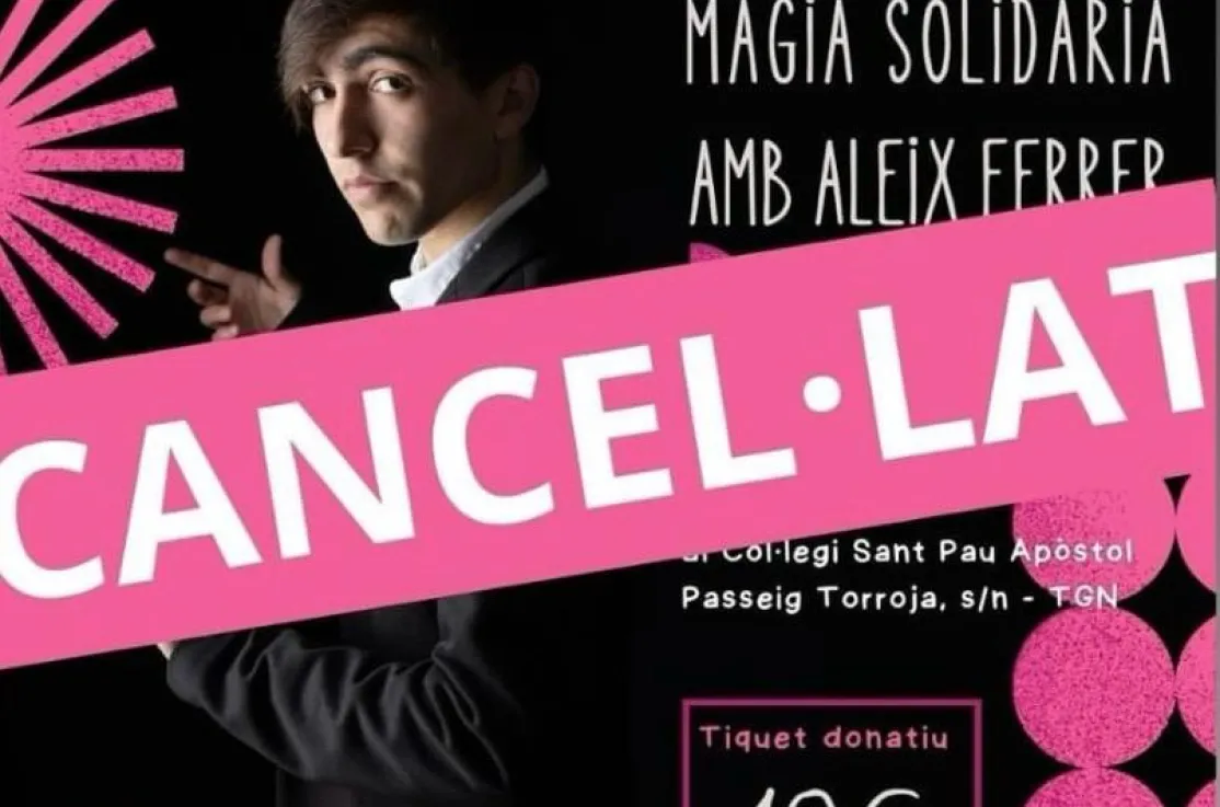 Cancelación espectaculo de magia