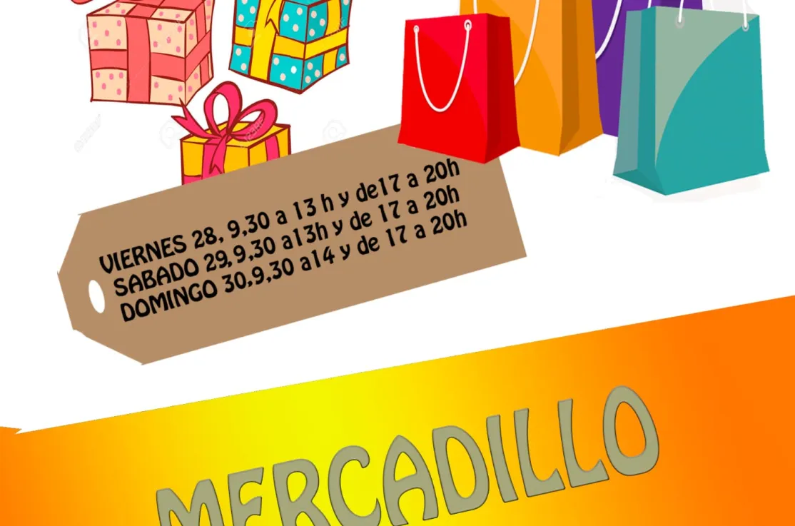 Mercadillo solidario en la Parroquia de Nuestra Señora del Rosario