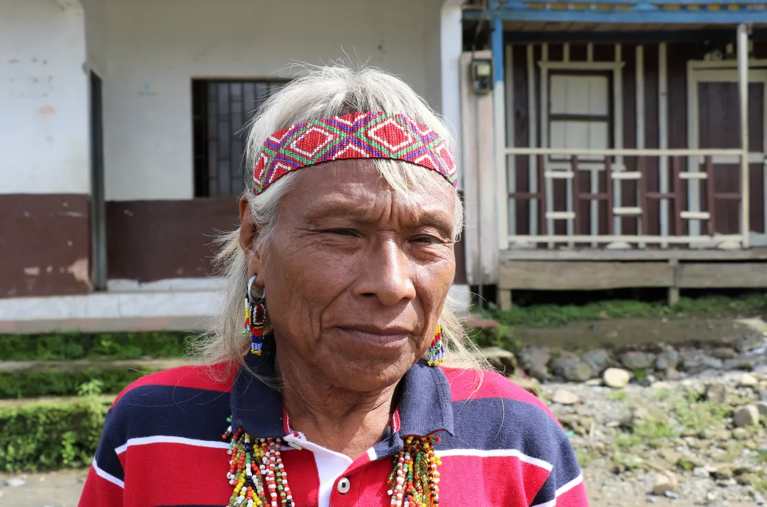 Indígena emberá en la Comunidad de La Villa:Colombia: Foto María José Pérezz