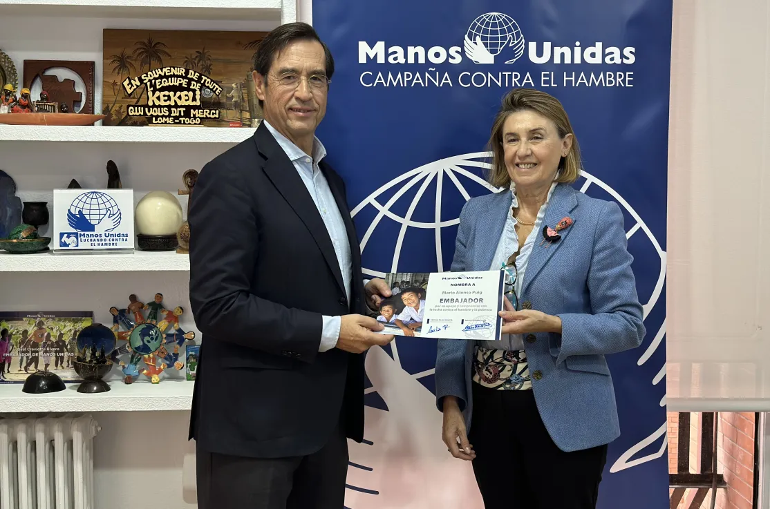 Mario Alonso Puig, nuevo embajador de Manos Unidas