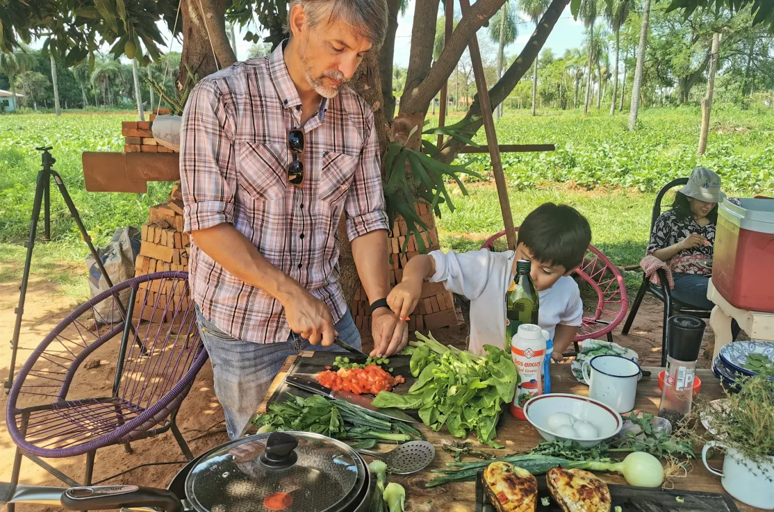 Paraguay - Cocina resiliente ante el cambio climático - Foto Osvaldo Zayas - Manos Unidas