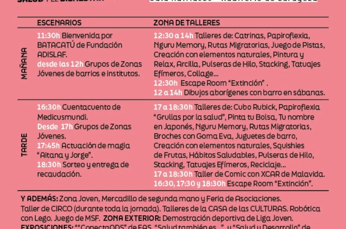 Cartel Feria Solidaria SOLIDARIZARTE 2024