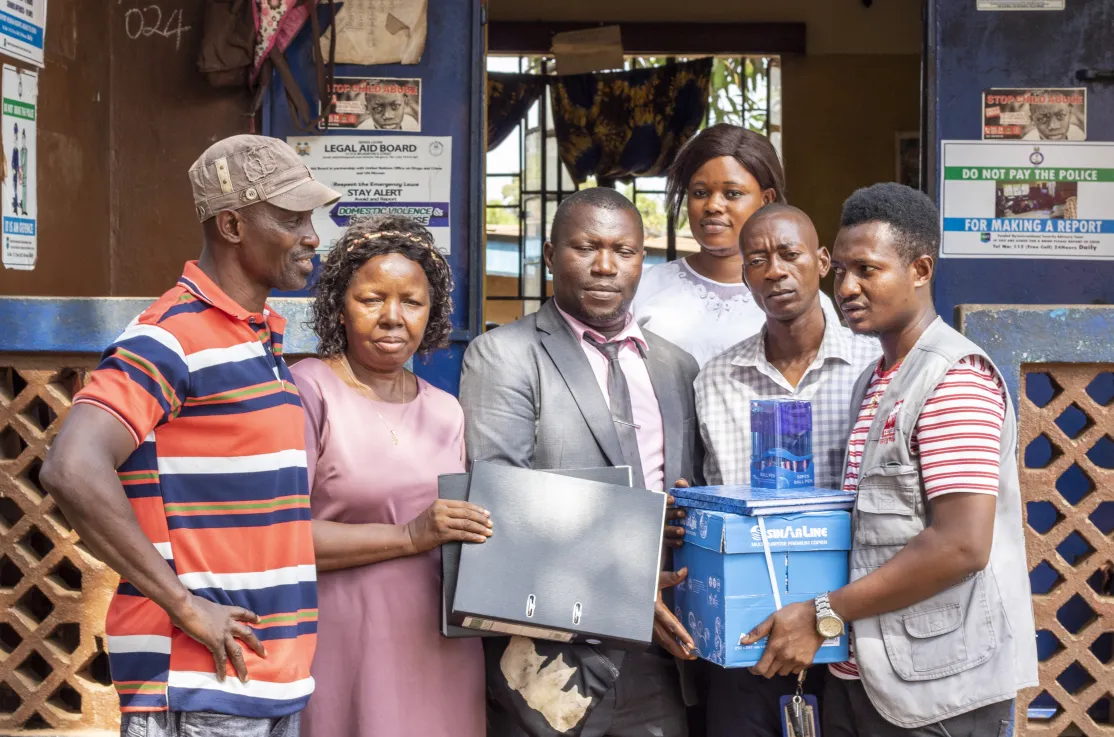 Elecciones en Sierra Leona. Foto: Manos Unidas