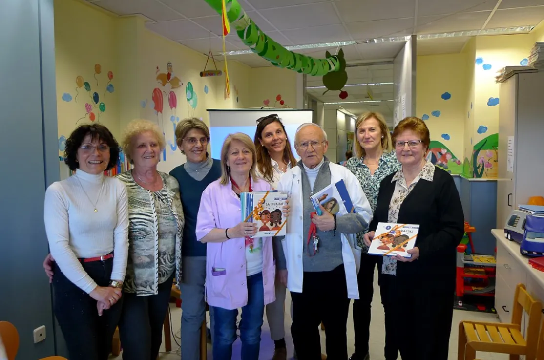 Sant Jordi en el Hospital Joan XXIII de Tarragona