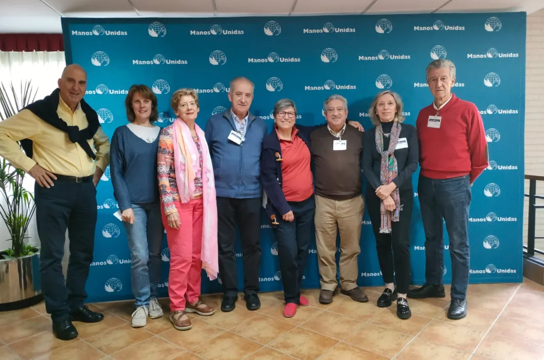 Voluntarios de Manos Unidas Madrid en las Jornadas de Formación de El Escorial 2023