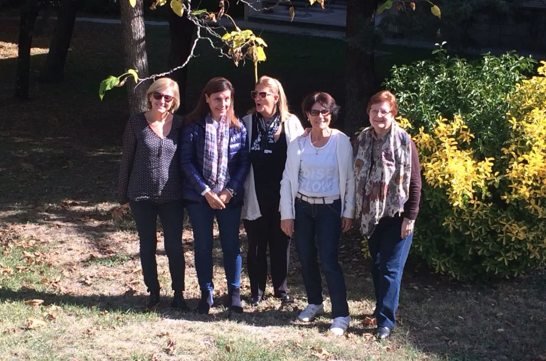 Voluntarias en las jornadas de Formación en El Escorial