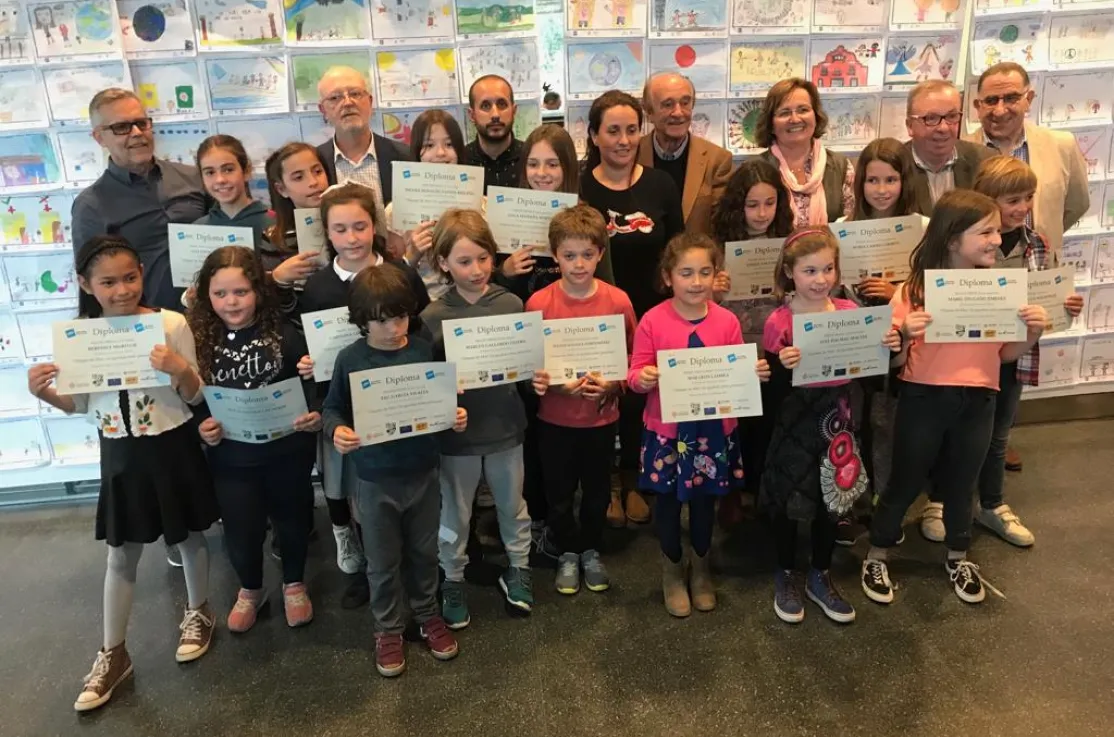 Entrega de los premios del IX Concurso de Dibujo infantil del gOvi