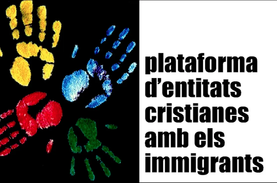 Logo de la Plataforma de Entidades Cristianas con los Inmigrantes
