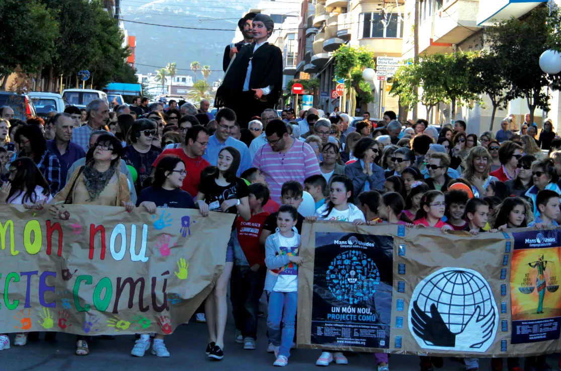 Tortosa, manifestación contra el hambre 
