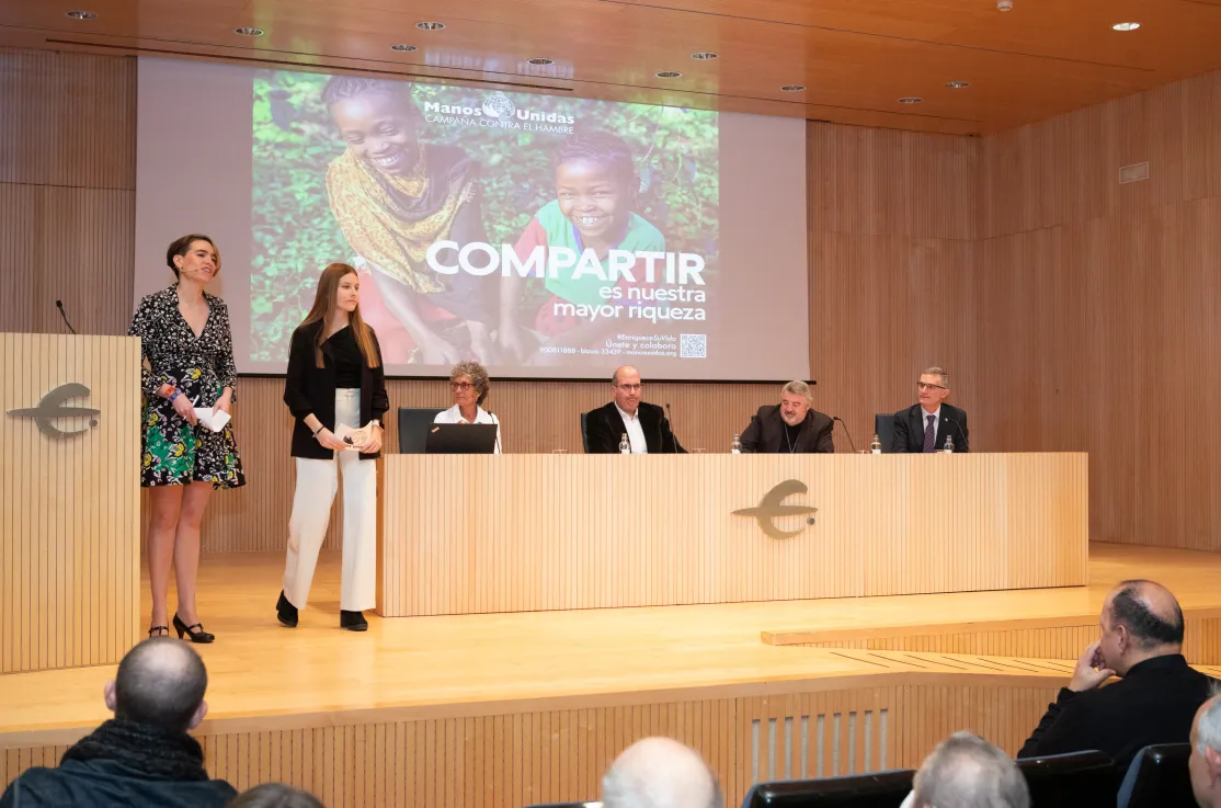 Presentación de la Campaña "COMPARTIR ES NUESTRA MAYOR RIQUEZA" en Zaragoza