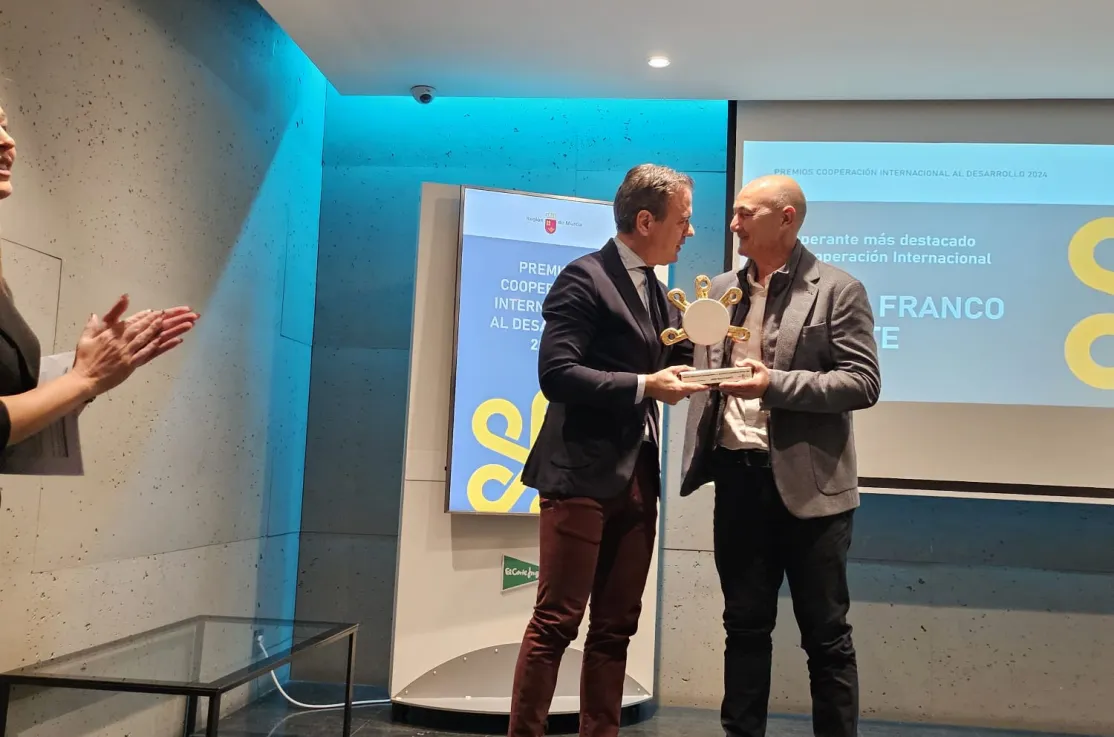 Manos Unidas Murcia participa en los Premios de Cooperación Internacional para el Desarrollo de la Región de Murcia