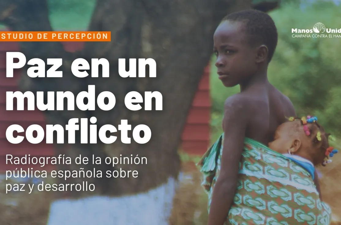 El 94 % de los españoles vincula la paz con la justicia social y la lucha contra el hambre