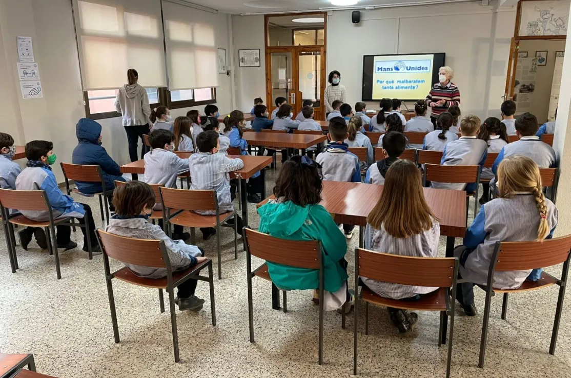 Charla en Colegio Mare Molas de Reus