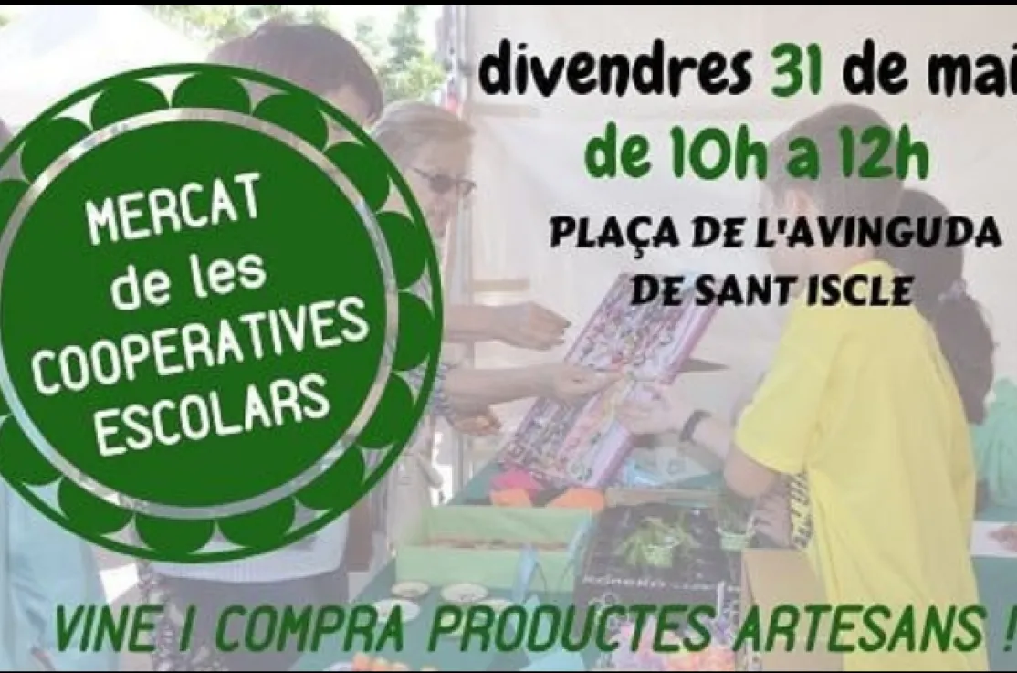 Mercado de cooperativas escolares en Cerdanyola
